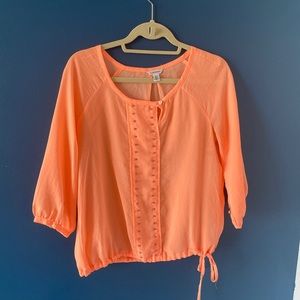 Peach Calvin Klein Top